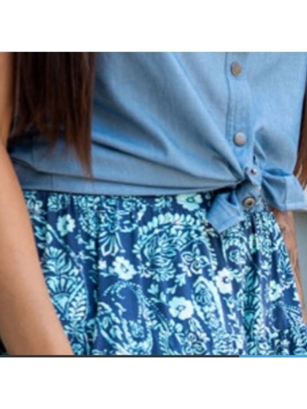 BNWT Lularoe Talia tiered mini skirt! - Picture 4 of 5